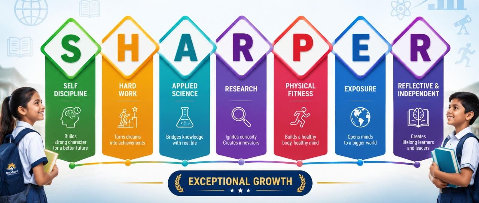 The SHARPER Methodology framework — Genesis International School